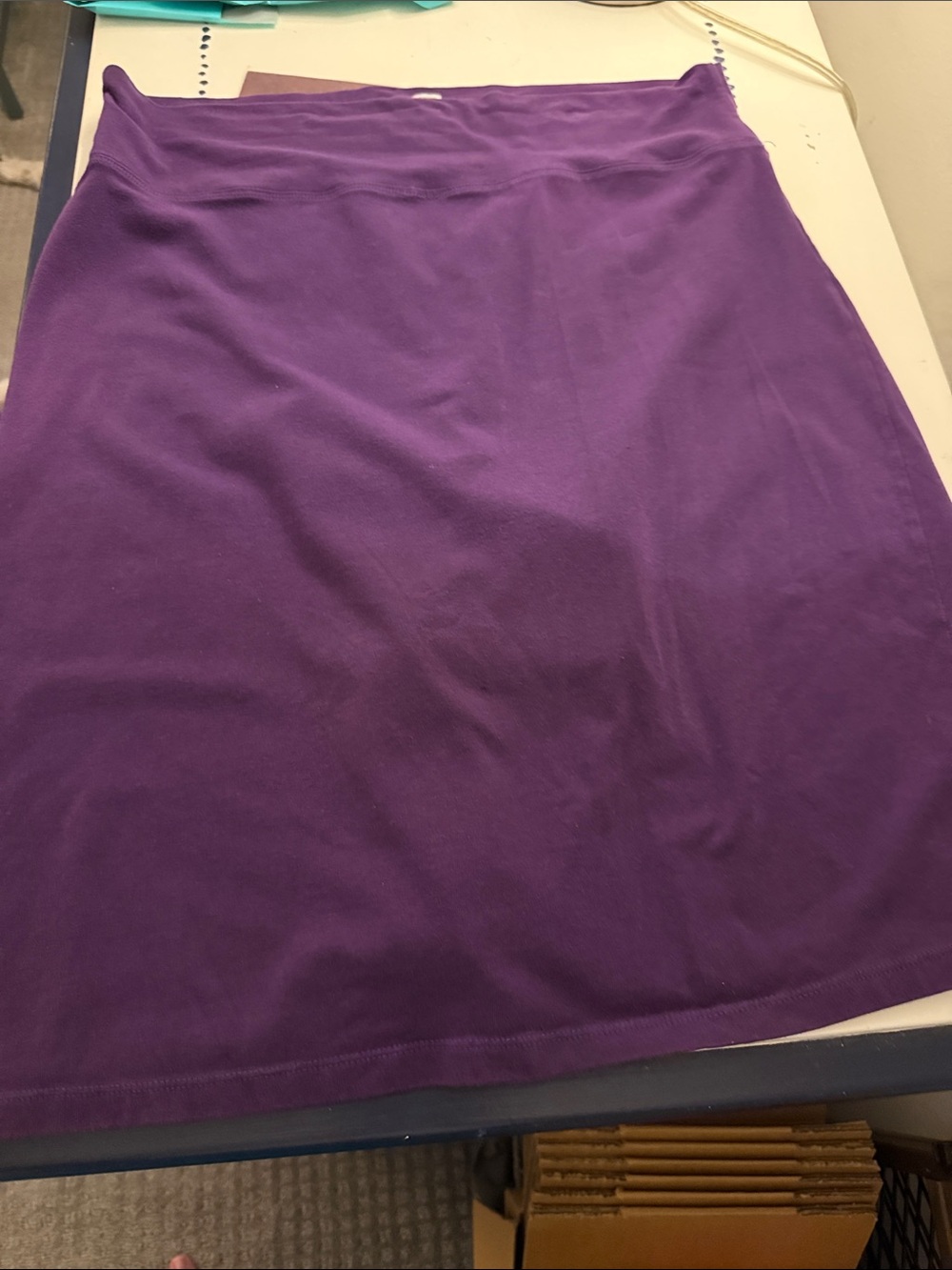 Kosher Casual XL  Purple Women's Skirt